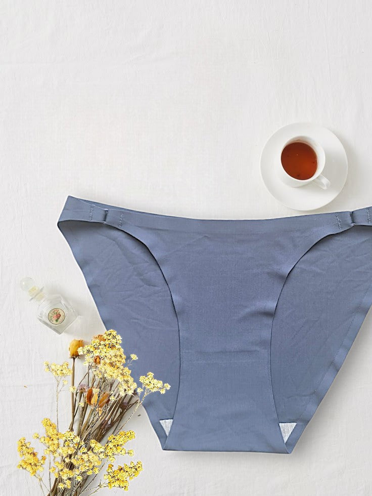 Seamless Breathable Mid-Waist Panty – Soft, Stretchy & Invisible Underwear