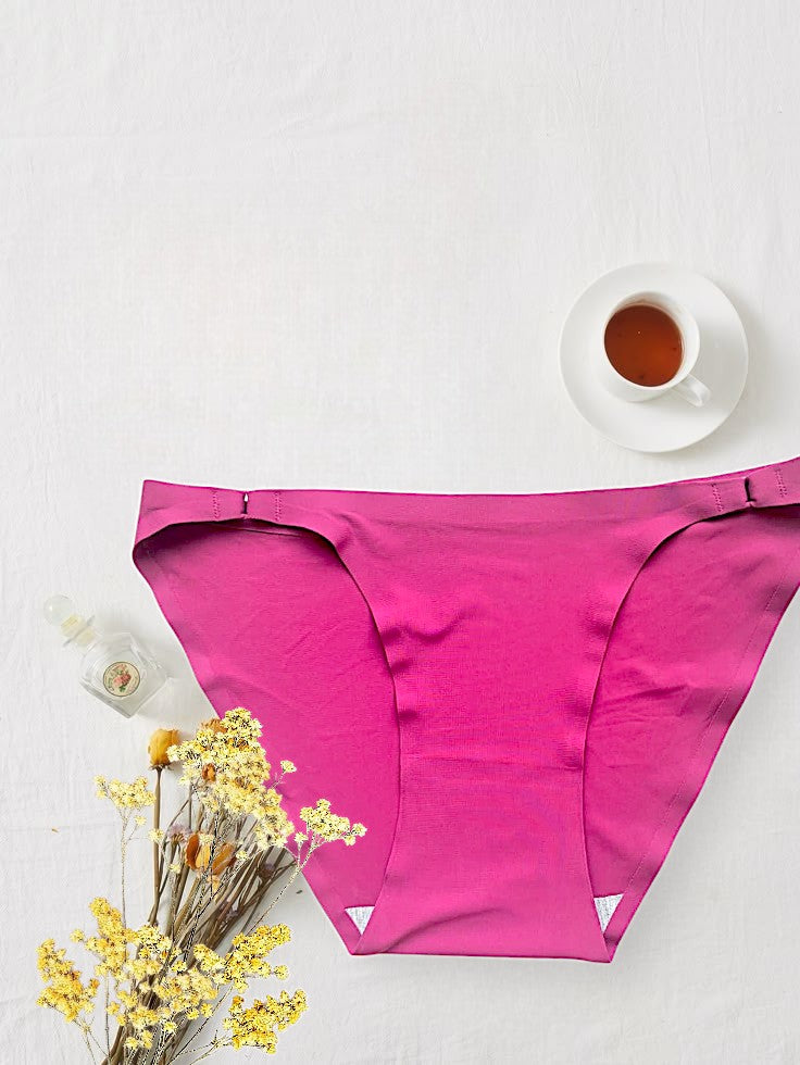 Seamless Breathable Mid-Waist Panty  – Soft, Stretchy & Invisible Underwear