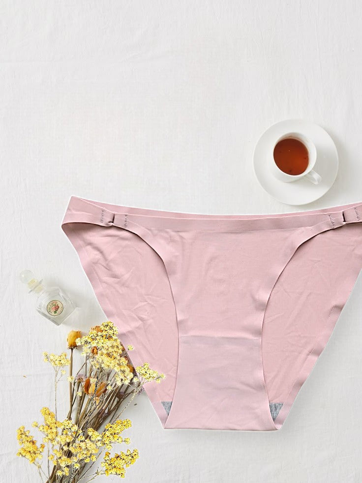 Seamless Breathable Mid-Waist Panty  – Soft, Stretchy & Invisible Underwear