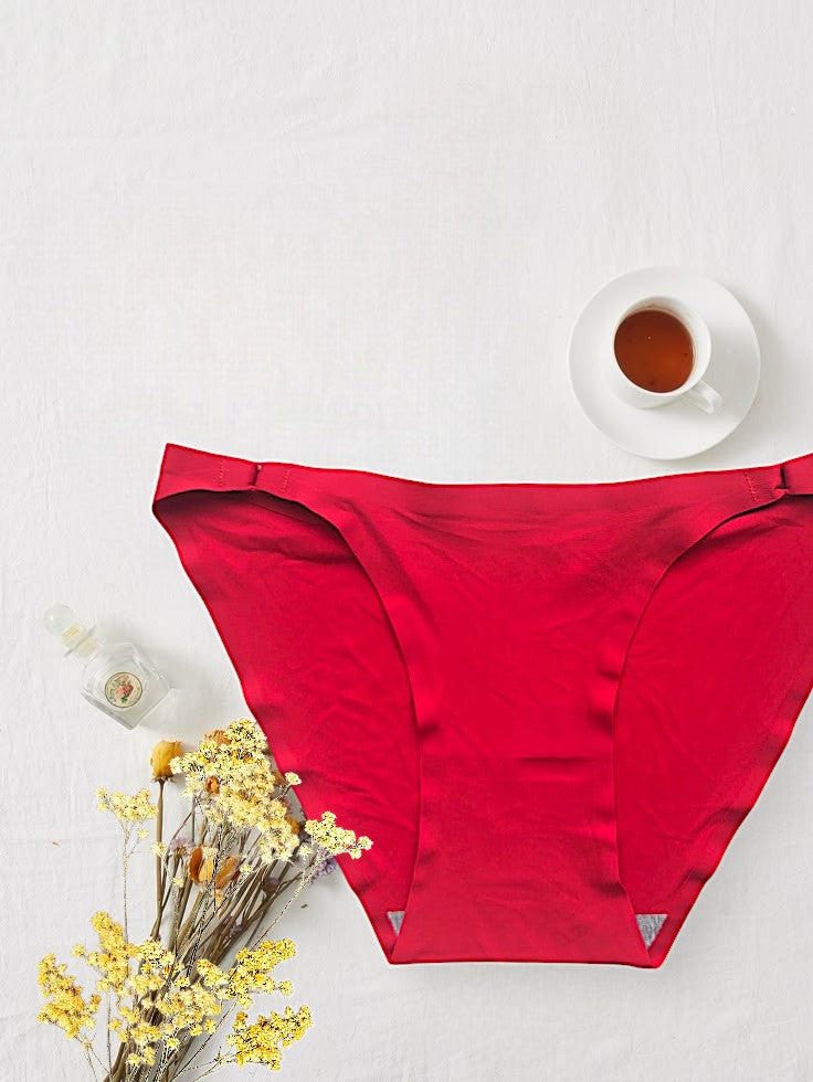 Seamless Breathable Mid-Waist Panty  – Soft, Stretchy & Invisible Underwear